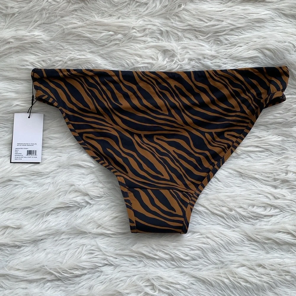 Knix | Tiger Stripe Leakproof Bikini Swim Bottom
